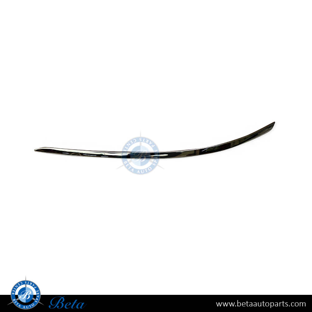 Left Side Front Bumper Lower Chrome Moulding for Mercedes A-Class W169 2005-2012 models, Part Number 1698851721 Left Side Front Bumper Lower Chrome Moulding for Mercedes A-Class W169 2005-2012 models, Part Number 1698851721